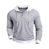 FallWinter Casual Textured Waffle-knit Contrast