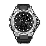 Outdoor Sports Dual Display Movement Multi-kinetic Energy Electronic Watch