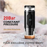 Portable Electric Espresso Coffee Maker